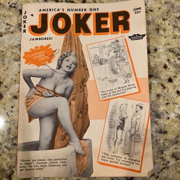 Vintage Joke Book 1950’s America’s number one‎ joker Jamboree. June 1955 Volume - Picture 2 of 7